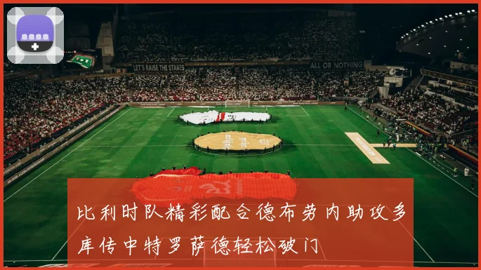 比利时队精彩配合德布劳内助攻多库传中特罗萨德轻松破门